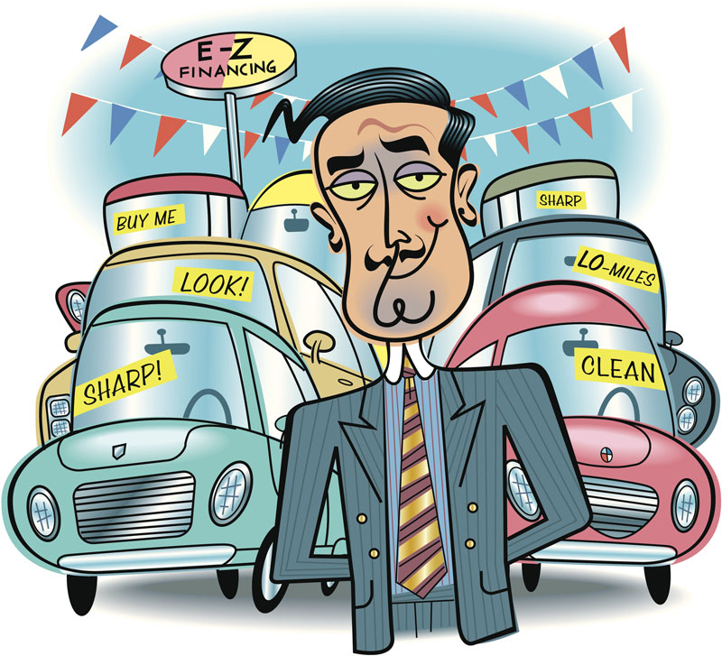 Selling services without being a used car salesperson